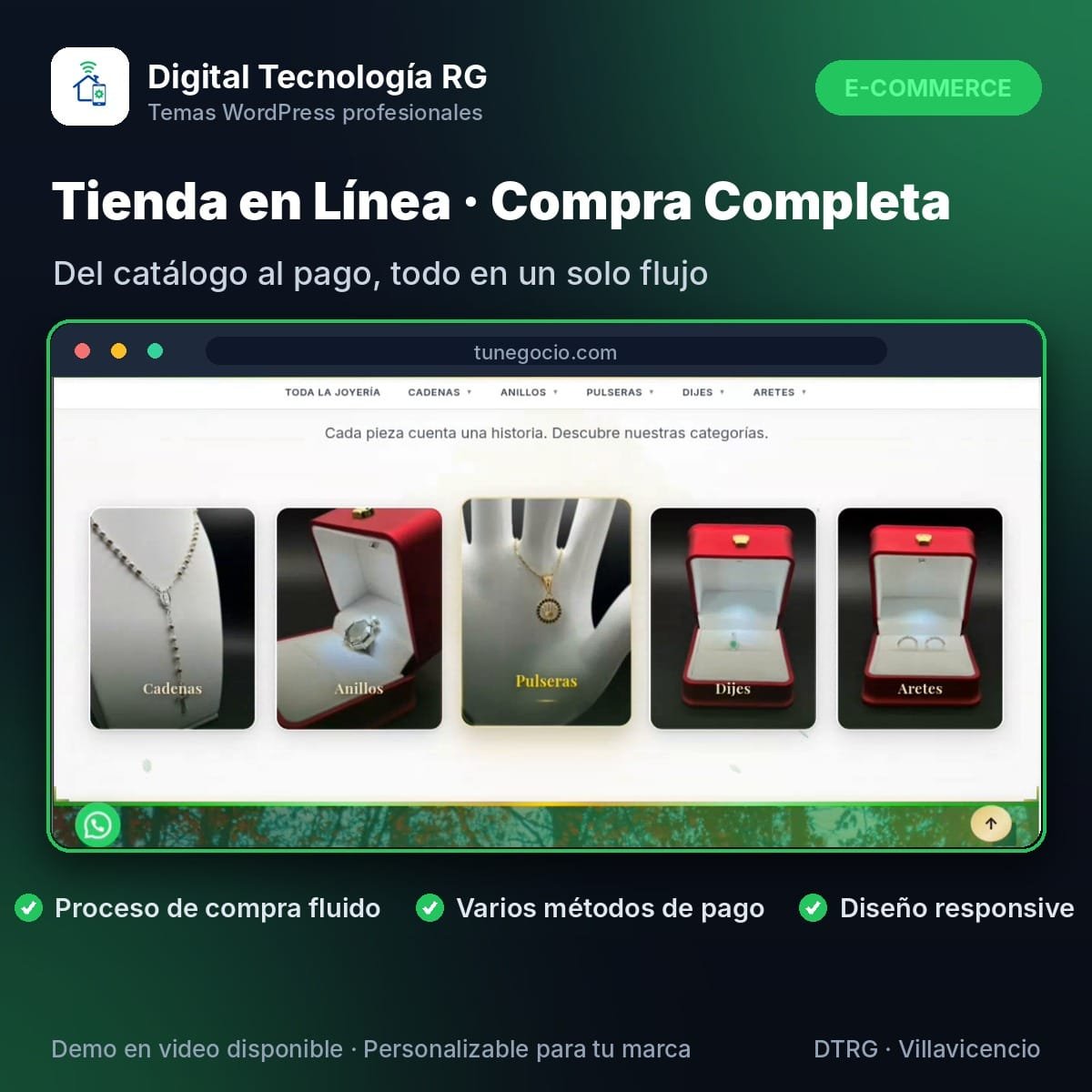 Tienda Virtual de Joyería (Subastas y E-commerce)