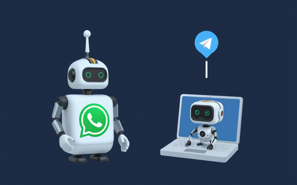 Cómo elegir entre un bot de WhatsApp y uno de Telegram para tu negocio
