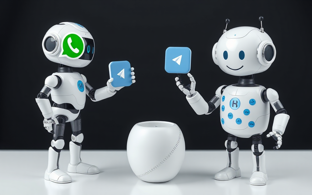 Cómo elegir entre un bot de WhatsApp y uno de Telegram para tu negocio