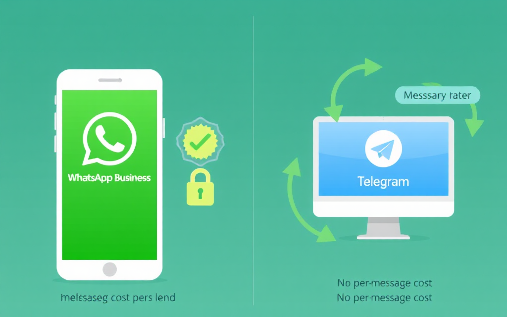 Cómo elegir entre un bot de WhatsApp y uno de Telegram para tu negocio